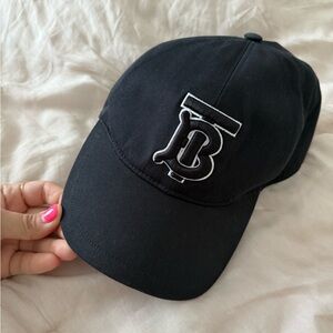 Burberry monogrammed baseball cap